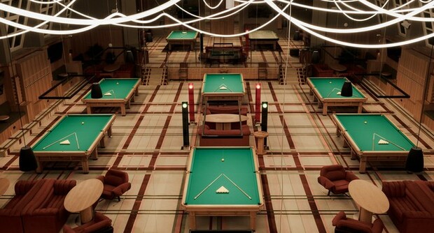 Restaurant House of Russian Billiards and the Restaurant Moscow